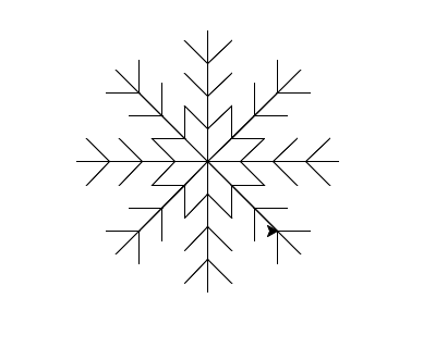 Turtle Snowflake